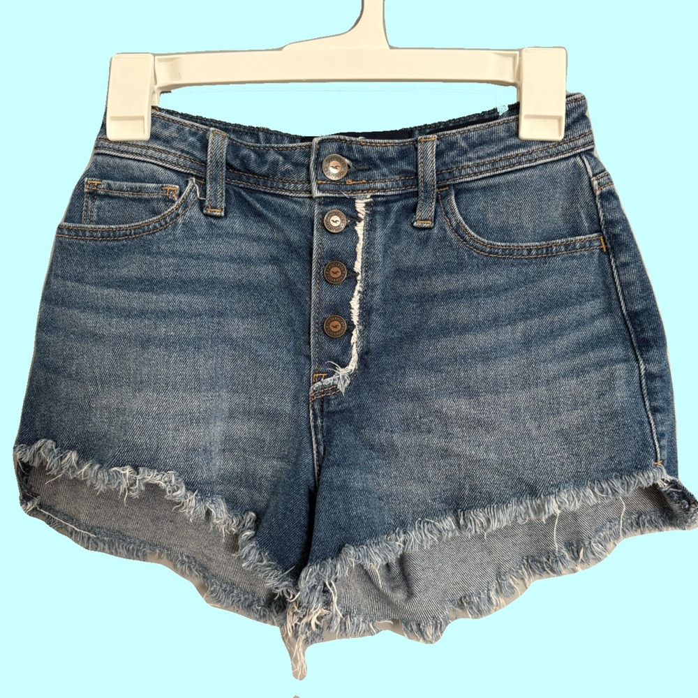 Hollister jean shorts